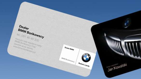 Program Premiowy BMW Bońkowscy Club. Karta programu.